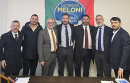 Pietro Reale in Fratelli d'Italia. Ruspandini: «Cresciamo ancora»