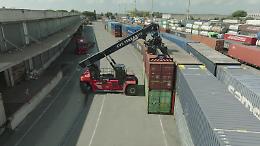 Polo della logistica Fs: quattro nuovi mezzi green per il terminal merci di Pomezia