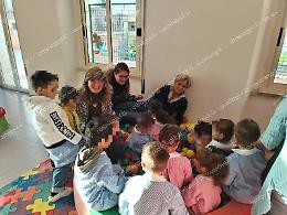 Riapre la scuola dell'infanzia Rione Napoli. Accolti i piccoli studenti 