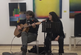 "Le luci del Natale": Benedetto Vecchio e Paola Fontana in concerto