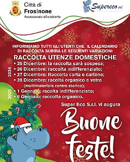 Raccolta differenziata: ecco il calendario per le festività natalizie 