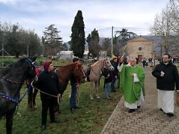 La contrada Tufano pronta ad accogliere la benedizione degli animali 
