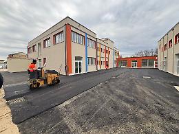 Cantiere del plesso di Madonna della Neve. A primavera la nuova scuola