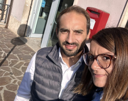 Giuliano e Sara, un amore nato a Poste Italiane