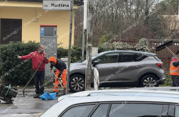 Via Marittima, ecco l'art attack: tappate le buche