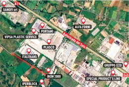 Nuova strada nell’area industriale. Stanziati i fondi