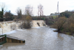 La pioggia allaga molte zone. Terreni sott’acqua e disagi