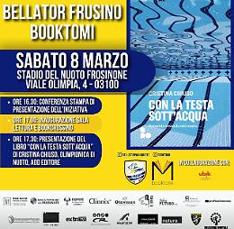 Cristina Chiuso allo Stadio del Nuoto per presentare il suo libro