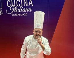 Lo chef Marco Lombardi medaglia d'argento