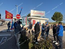 Sciopero alla Leonardo. In protesta per il mancato rinnovo del contratto