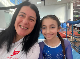Ginnastica artistica, la piccola Dafne Maria conquista un nuovo alloro 