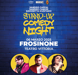 Al teatro "Vittoria" in scena "Stand-Up Comedy Night"