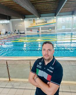 Mirko Spaziani veste l'azzurro