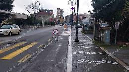 Nuova chiusura per via Marittima