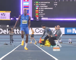 Andy Diaz re del salto triplo: oro mondiale e record Italiano a Nanchino