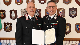 Il luogotenente Datti lascia i carabinieri dopo 33 anni