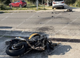 Incidente in moto, muore un quarantottenne
