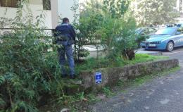 Blitz della polizia. Droga nascosta in una rimessa