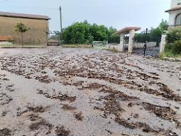 Città messa in ginocchio dal maltempo. Uomini e mezzi impegnati fino a tarda notte