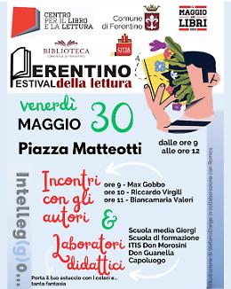 Un successo “Ferentino festival della lettura”