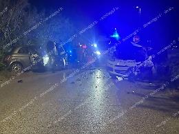 Brutto incidente a Cappella Morrone: due feriti