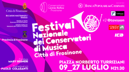 Al via l’XI edizione del Festival nazionale dei Conservatori di Musica