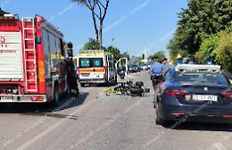 Tragedia sulla Casilina: muore motociclista di sessant'anni