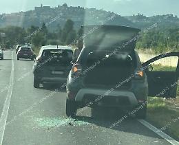Incidente sulla Casilina: due veicoli coinvolti