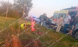 Incidente sulla Casilina: ciclista investito da un'auto