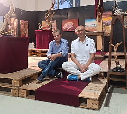Storia d'arte e d'amicizia: due artisti in... mostra