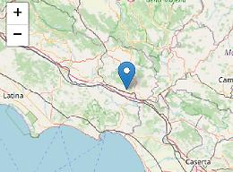 Paura nel Cassinate: terremoto all’alba di magnitudo 3.0