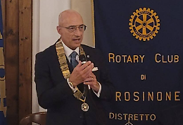 Mario Prata guida il Rotary Club Frosinone: attese e iniziative per il nuovo anno