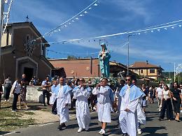 Grandi festeggiamenti in contrada San Cristoforo