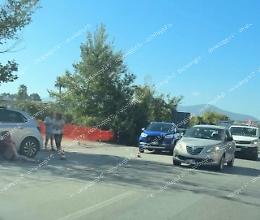 Incidente sulla Monti Lepini. Tamponamento tra tre auto 