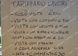 Al via il cantiere in piazza Palestro. E spunta un ironico "tariffario lavori"