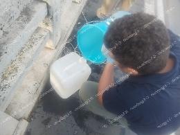 Tecnici di Arpa Lazio sul ponte di Napoli per analizzare l'acqua del fiume Liri