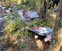 Tragedia al Circeo. Relitto dell’aereo sotto la lente