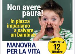 Una "Manovra per la vita": l'iniziativa alla Casa della Salute
