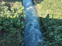 Bolle bianche nel fiume Fibreno