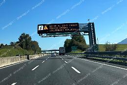 Chiuso il tratto autostradale Anagni-Colleferro: i dettagli