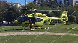 Anziano investito da un'auto: trasportato a Roma in eliambulanza 