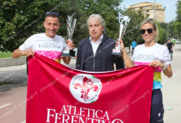 StraFrosinone, Diego Papoccia e Serena Fanella vanno veloci