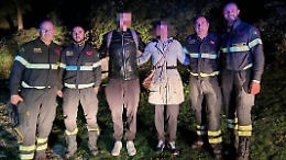 Escursionisti dispersi a Santa Serena. Soccorsi dai vigili del fuoco 