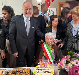 La comunità arcese festeggia i 100 anni di nonna Filomena 