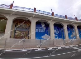 Chiuse le arcate. Ai piloni ecco i teli anti vandali