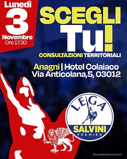 La Lega si riunisce ad Anagni 