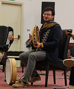 È Mattia Dell'Uomo uno dei primi laureati in "Tamburi a Cornice" in Italia