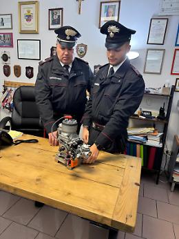 Recuperato un motore da corsa rubato: era stato rintracciato in provincia di Salerno