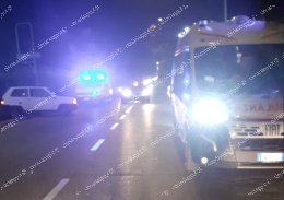 Incidente tra tre auto, soccorsi sul posto