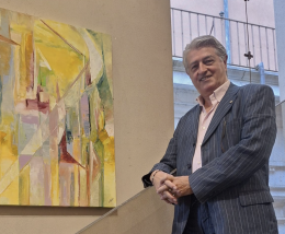 “L’emozione della spatola stratigrafica”, inaugurata la mostra